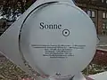 Sonne (Wegstrecken km&nbsp;0,0)