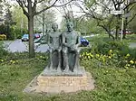 Plastik "Vater und Sohn"1994
