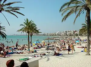 Balneario-Strand bei S’Arenal