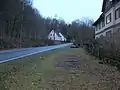 Plattenthal, Reste von Schwellen der Plattenthalbahn (2016)