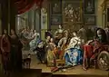 Johann Georg Platzer:Das Konzert.