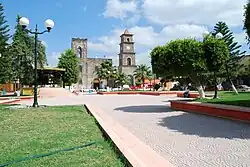 Hauptplatz von Arroyo Seco