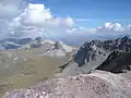 Auf dem Sandhubel, Blick zum Altein Tiefenberg