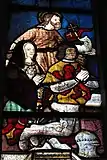 Stifterpaar und Johannes der Täufer