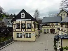 Übertagegebäude des Molchner Stollns