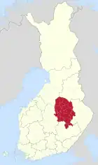 Lage in Finnland