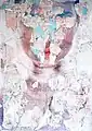 Morning Beauty, Collage/decollage, 2014, 128 × 100 cm