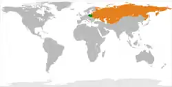 Lage von Polen und Sowjetunion