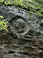 Relief im Schindergraben bei Hohnstein
