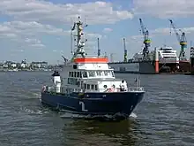 Polizeiboot (FPB 29) Bürgermeister Weichmann