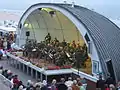 Promenade Westerland mit Polizeimusikkorps Niedersachsen