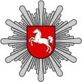Aktueller Polizeistern der Polizei Niedersachsen