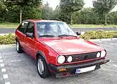 VW Polo GT G40 (1988; Grünkeil nicht original)