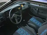 Innenraum eines Polo G40 (Lenkrad vom Fox)