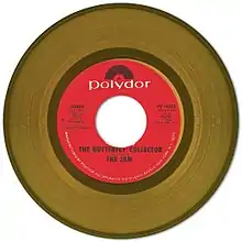 Single Butterfly Collector von The Jam auf gelbem Vinyl (amerikanische Pressung), 1979