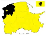 Lage des Powiat Słupski