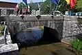 Brücke über die Valserine