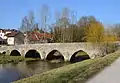 Brücke über den Ouche