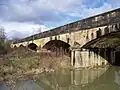 Steinbrücke über den Adour