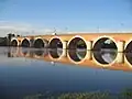 Brücke über den Tarn bei Moissac