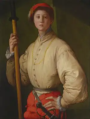 Der Hellebardier (Jacopo da Pontormo)