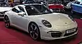 Porsche 911 (Typ 991) in der Edition „50 Jahre 911“, u.&nbsp;a. mit modern interpretierten Fuchsfelgen