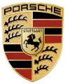 Das klassische Wappen der Marke Porsche