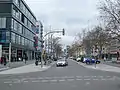 Der Nordabschnitt, im Hintergrund ein Turm der Autostadt