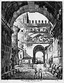 Zeichnung von Luigi Rossini