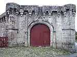 Porte des Rohans (Eingangstor) der Schlossruine