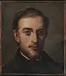 Portræt af maleren Fritz Melbye