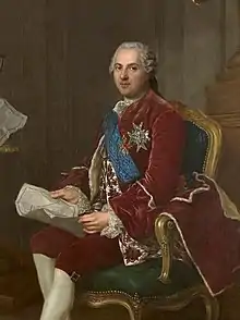 Dauphin Louis Ferdinand mit Cordon bleu und Bruststern des Ordens vom heiligen Geist
