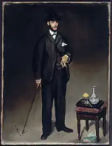 Édouard Manet:Bildnis Théodore Duret