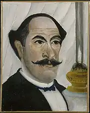 Henri Rousseau:  Selbstporträt, 1902/03, im Almanach Abbildung Nr.&nbsp;103