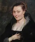 Isabella Brant, Gemälde von Rubens etwa 1620–25 (Cleveland Museum of Art)