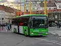 Iveco Crossway LE im Design des Steirischen Verkehrsverbundes.