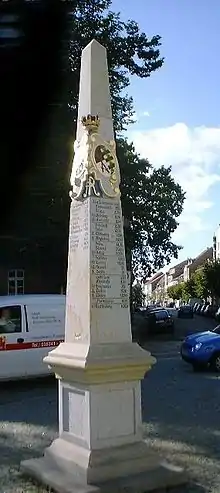 Distanzsäule Bad Liebenwerda