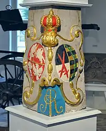 Originalwappen im Museum Senftenberg