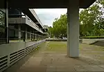 Abgetiefte Fläche
