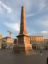 Obelisk auf dem Alten Markt, 2018