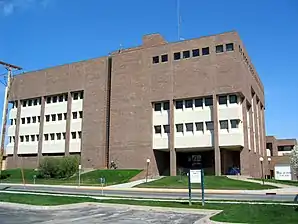 Das Pottawattamie County Courthouse in Council Bluffs