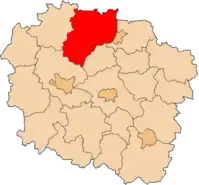 Lage in der Woiwodschaft