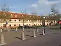Seitenflügel des Schloss Kunratice