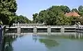 Praterwehrbrücke (Südseite)
