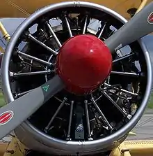 Pratt & Whitney R-985 AN14B Sternmotor mit Townend-Ring