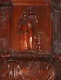 Detail der Kanzel