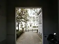 Durchgang zwischen Kniprodestraße 17 und 16a