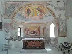 Presbyterium der Pfarrkirche San Vittore