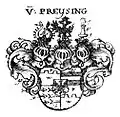 Freiherrenwappen in Siebmachers Wappenbuch von 1703