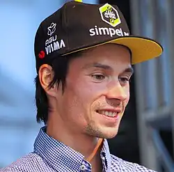 Primož Roglič im September 2019